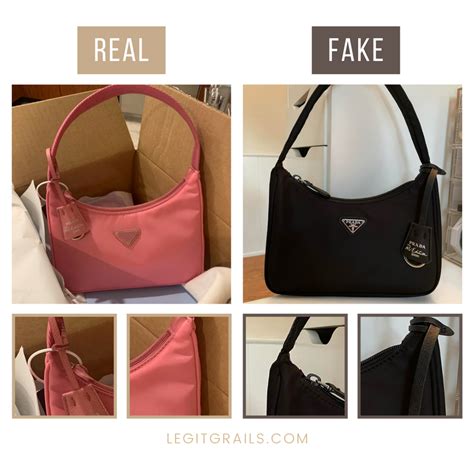 fake prada bag vs real|prada authentic bags.